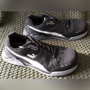 Puma Men’s Black Safety Airtwist Low Sneakers Safety/Slip & Oil Resist; Size 8.5